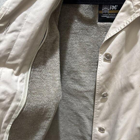 Vintage Womens London Fog Tan With Removable Liner Trench Coat - Picture 4 of 8